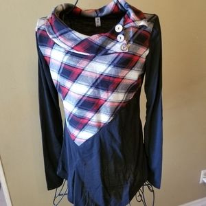 Long sleeve turtle neck top